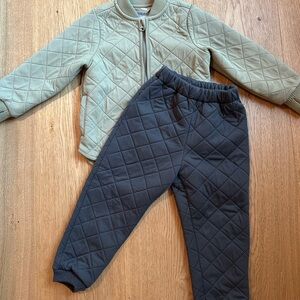 Wheat Kids Thermowear Jacket & Pants Non Toxic Winterwear 3T